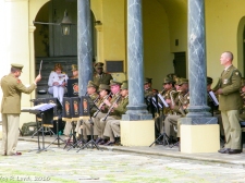 Major Martin Chandler conducting the SA Army Band Cape Town
