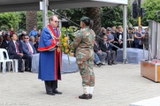 Alderman Ian Neilson laying a wreath on behalf of the City of Cape Town